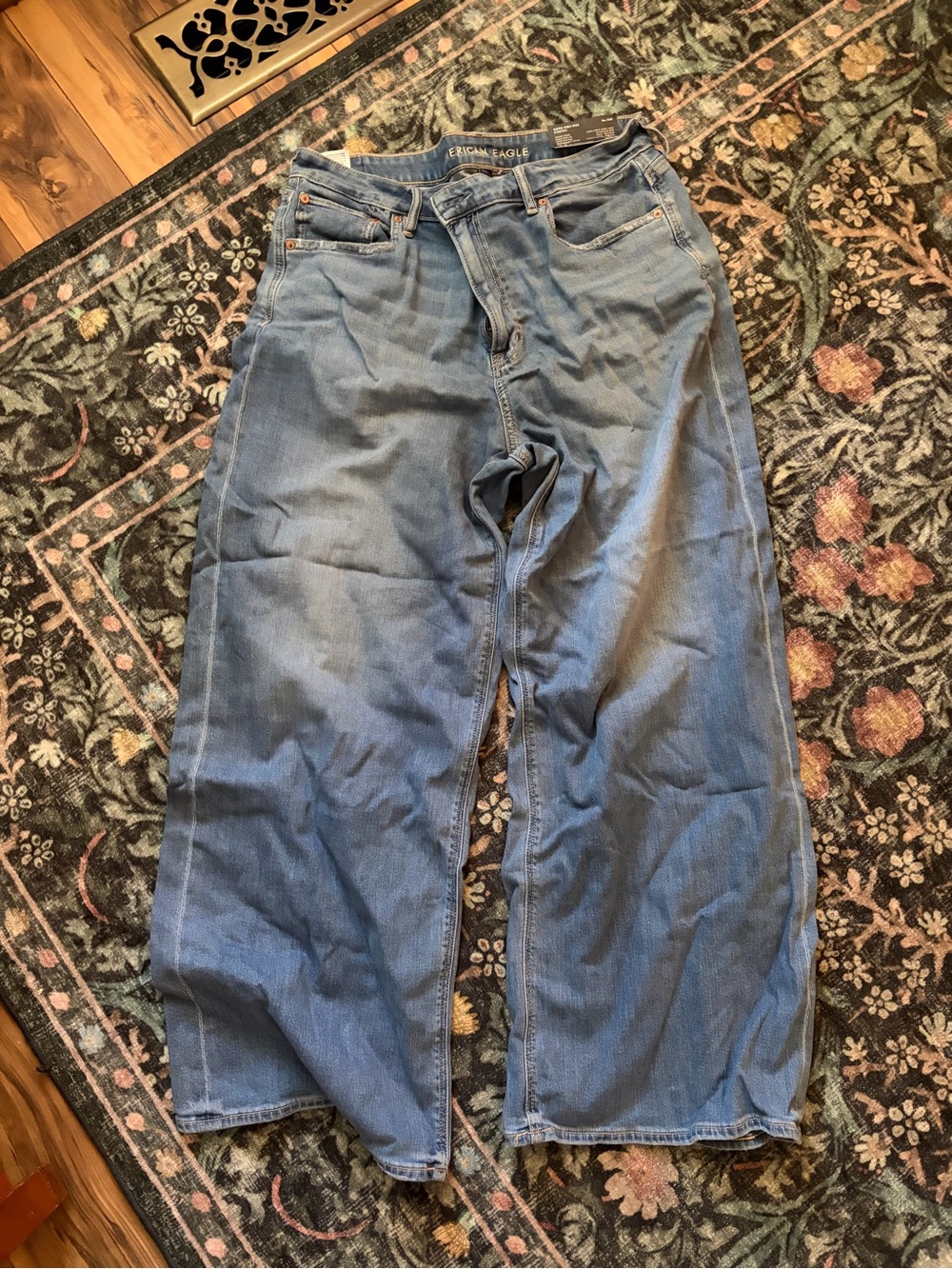 American Eagle Outfitters Wide Leg Light Blue Women’s Jeans